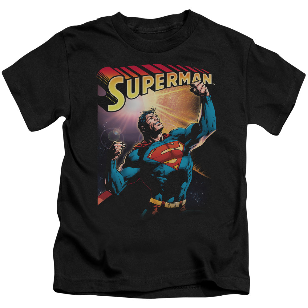 SUPERMAN VICTORY - S/S JUVENILE 18/1 - BLACK - T-Shirt