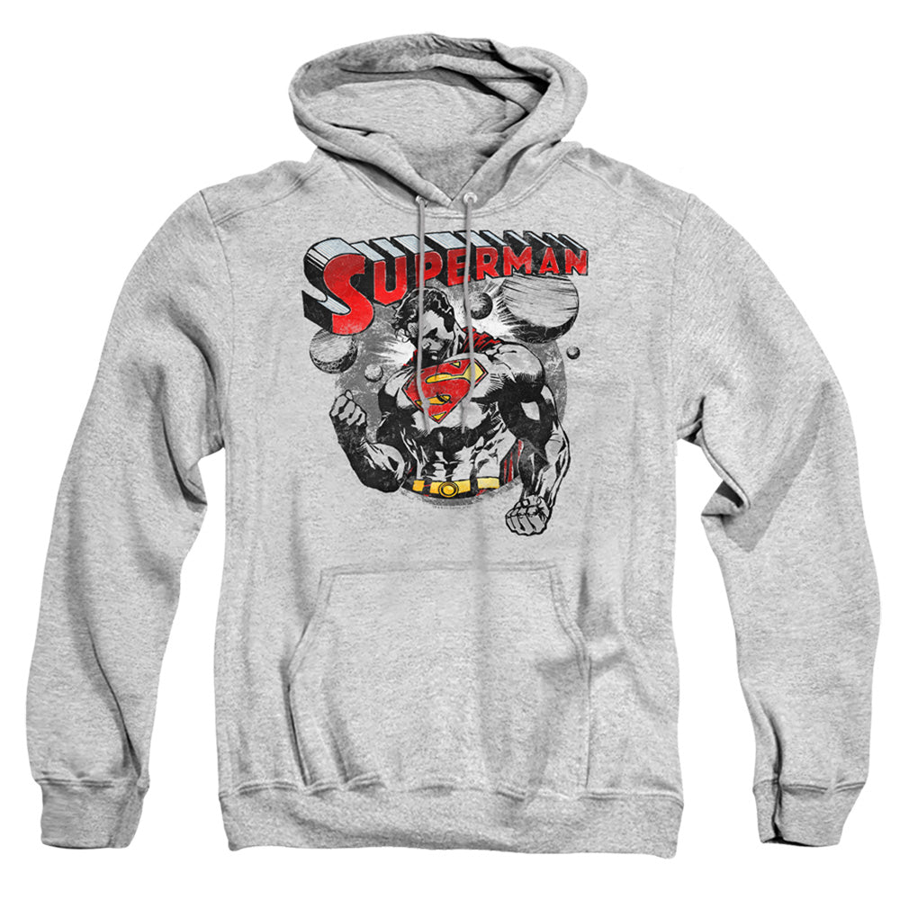 Superman - Super Ko - Adult Pull-over Hoodie - Athletic Heather