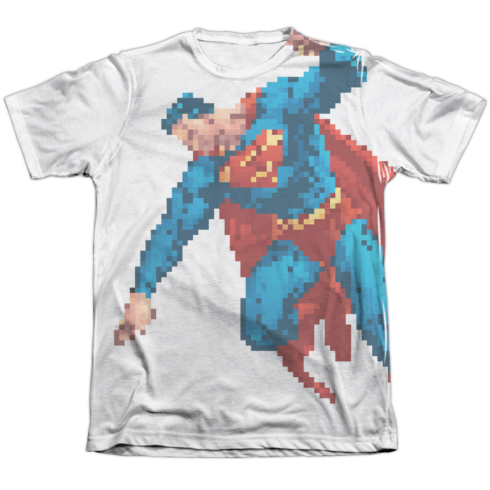 Superman - Superbit - Adult Poly/cotton Short Sleeve Tee - White T-shirt