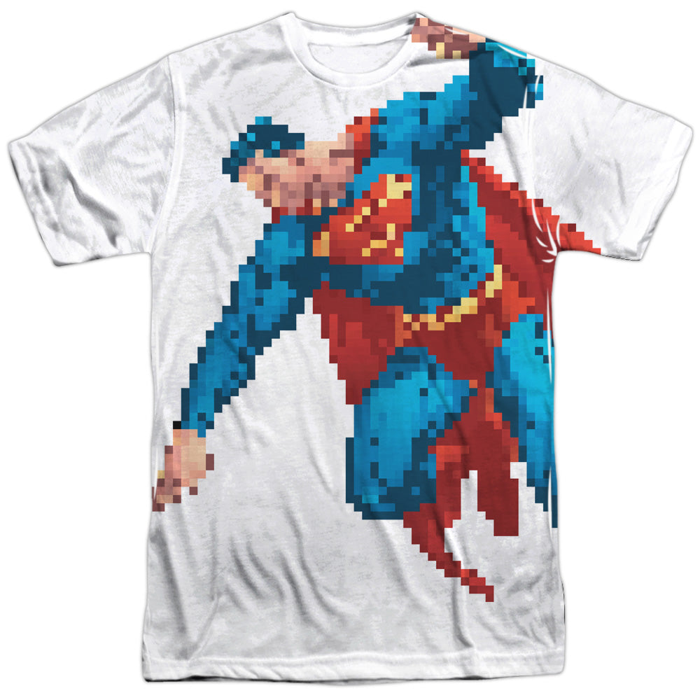 Superman - Superbit - Short Sleeve Adult Poly Crew - White T-shirt
