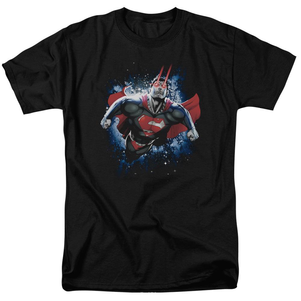 Superman - Stardust - Short Sleeve Adult 18/1 - Black T-shirt