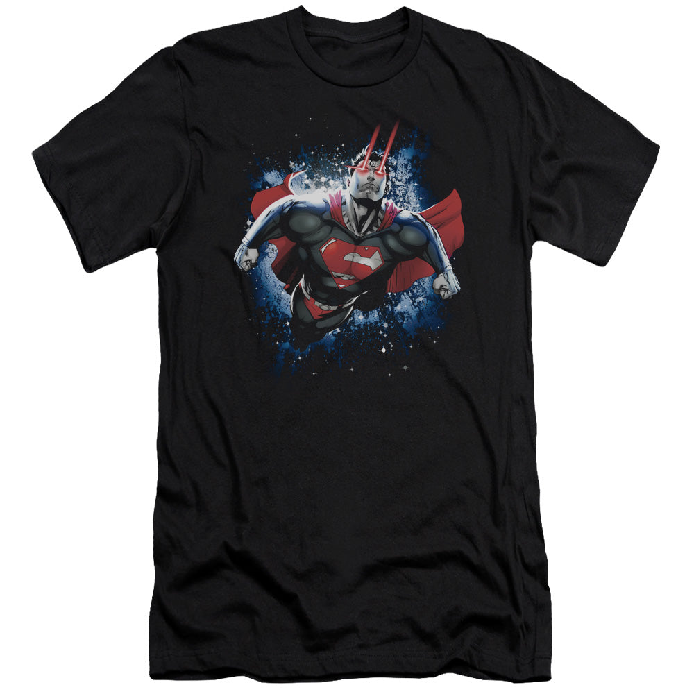 Superman - Stardust - Short Sleeve Adult 30/1 - Black T-shirt