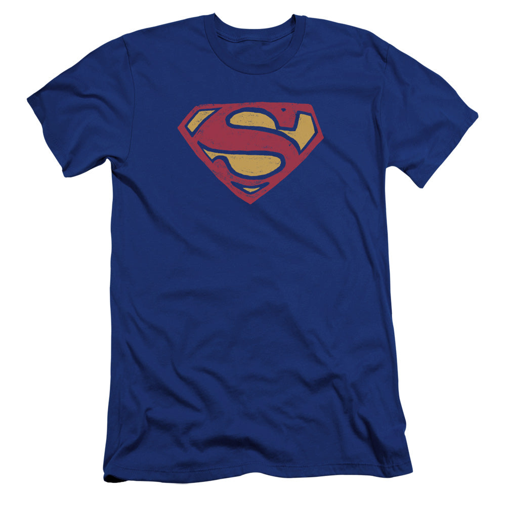 Superman - Super Rough-premuim Canvas Adult Slim Fit 30/1 - Royal Blue