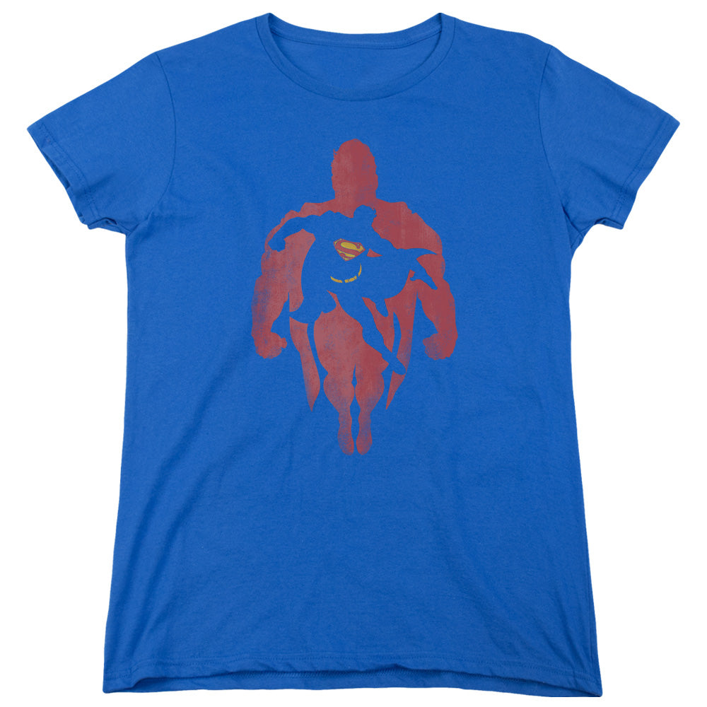 SUPERMAN SUPER KNOCKOUT-S/S WOMENS T-Shirt