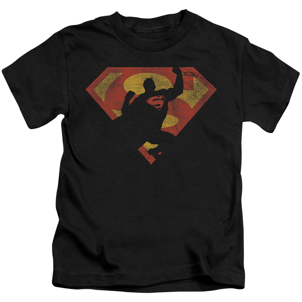 SUPERMAN S SHIELD KNOCKOUT-S/S T-Shirt