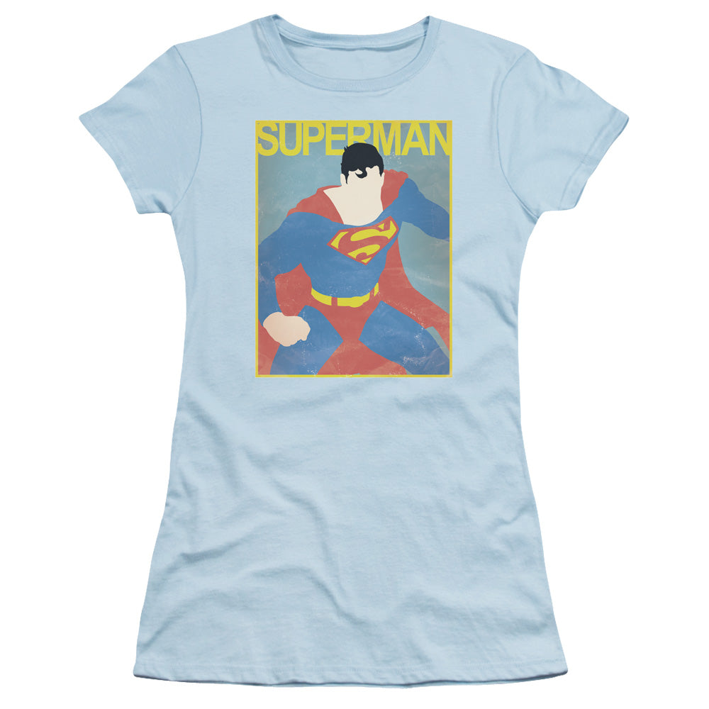 SUPERMAN SIMPLE SM POSTER-S/S JUNIOR T-Shirt