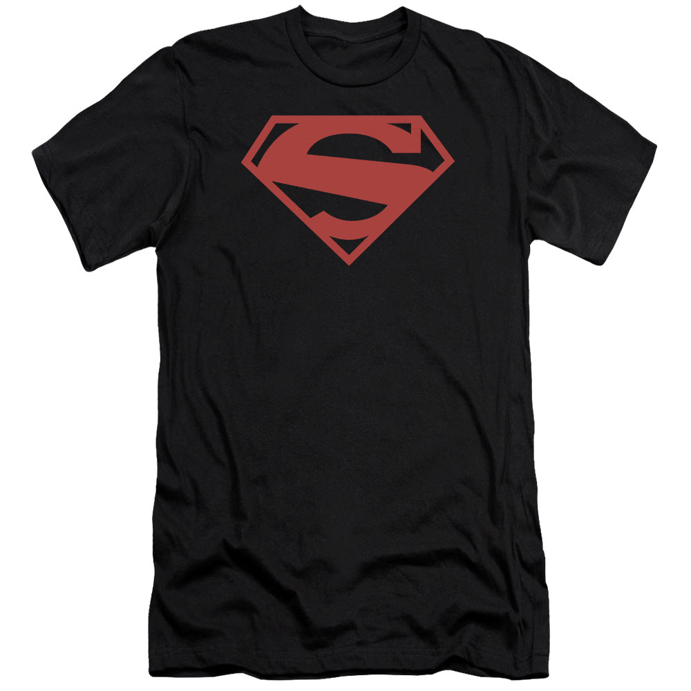 Superman - 52 Red Block-premuim Canvas Adult Slim Fit 30/1 - Black