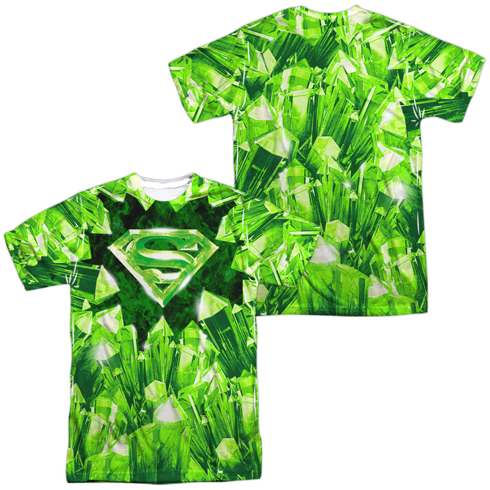SUPERMAN KRYPTONITE SHIELD (FRONT/BACK PRINT)-S/S ADULT T-Shirt