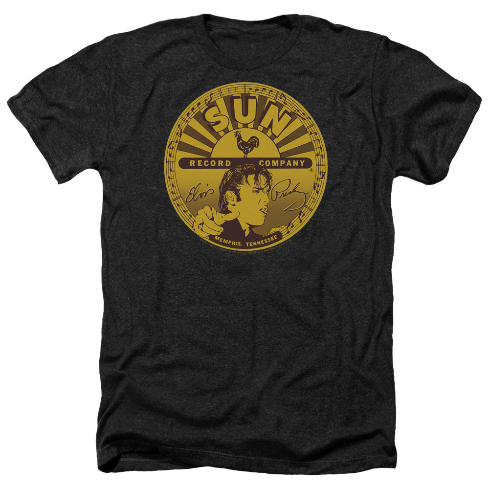 Sun - Elvis Full Sun Label - Adult Heather - Black