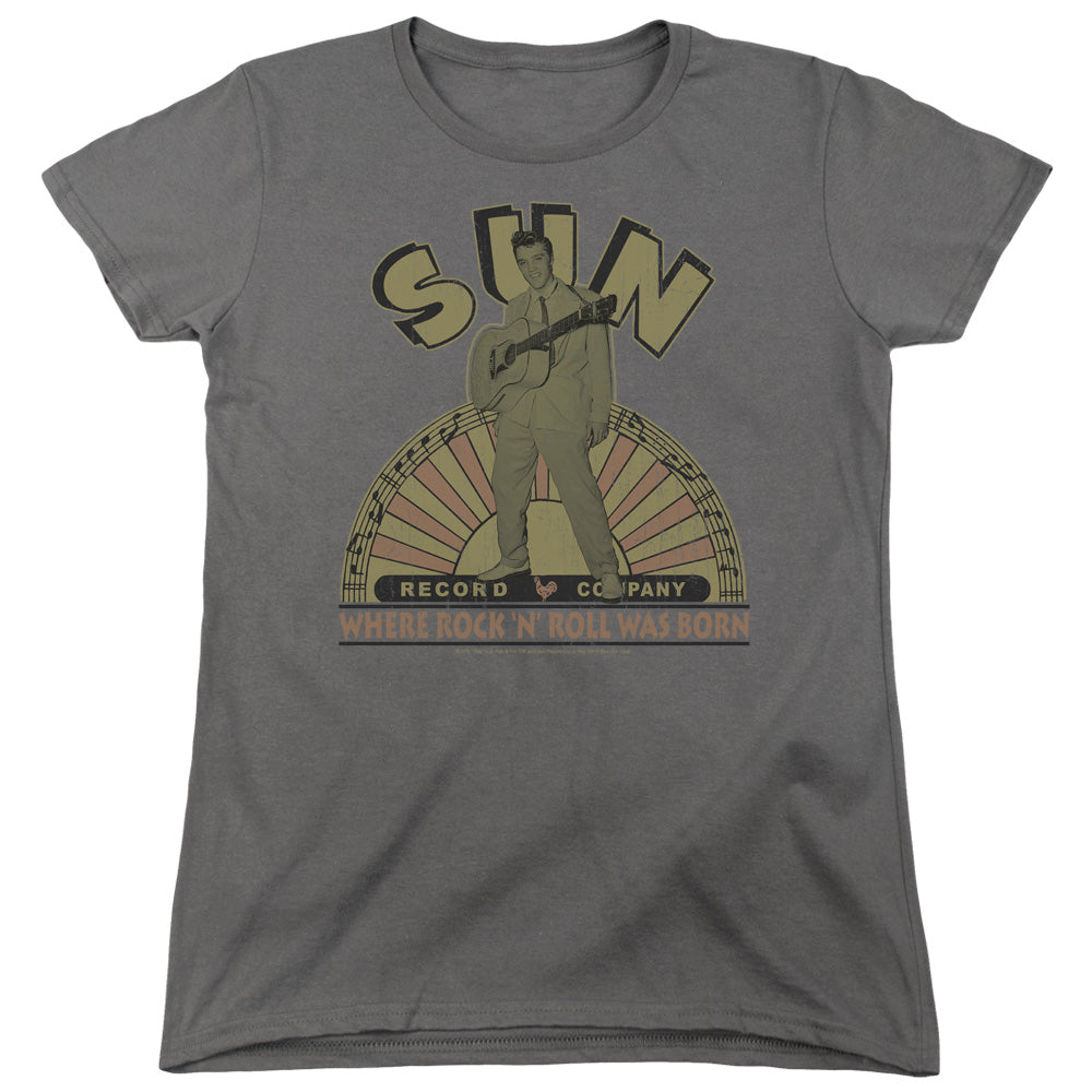 Sun - Original Son - Short Sleeve Womens Tee - Charcoal T-shirt