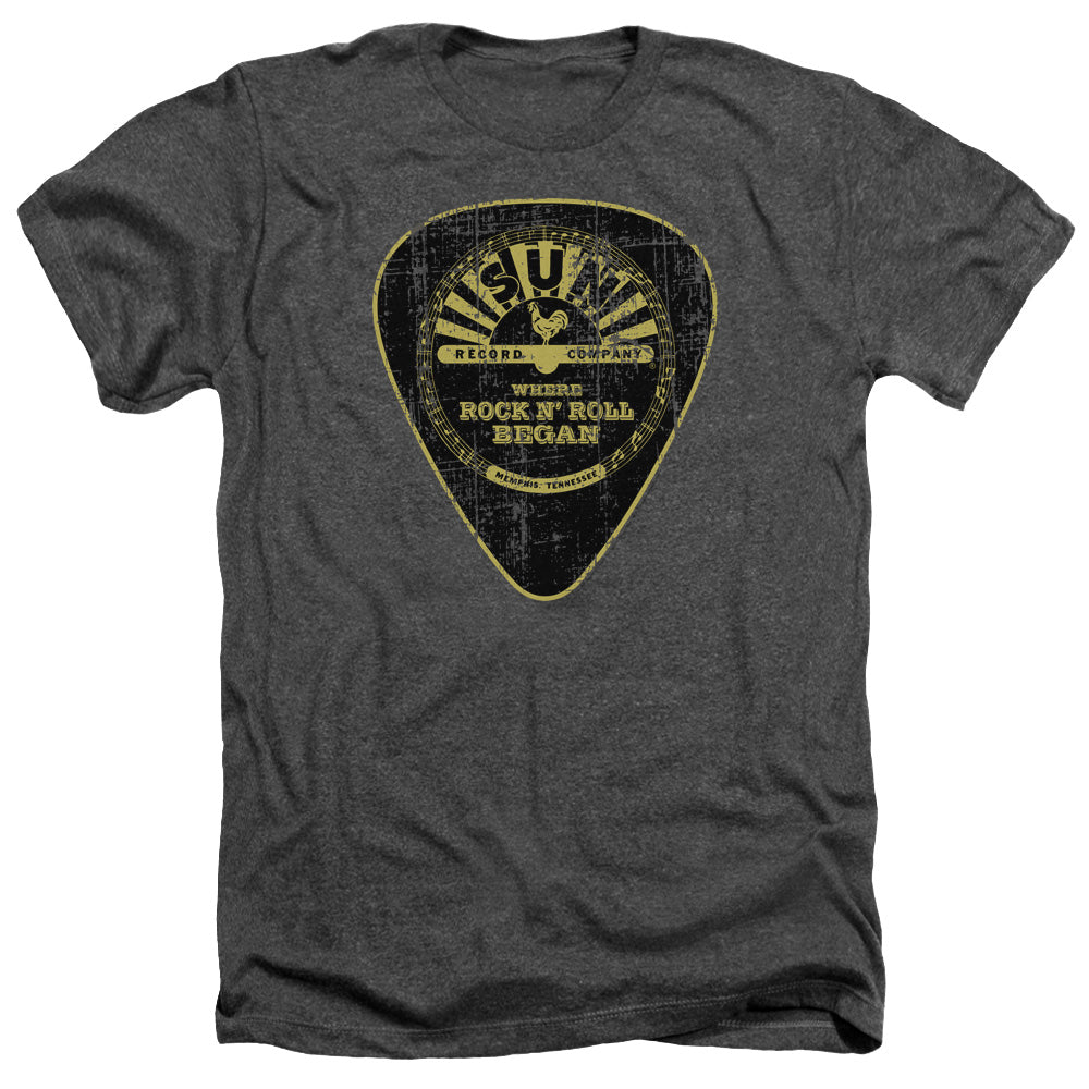 Sun - Guitar Pick - Adult Heather - Charcoal