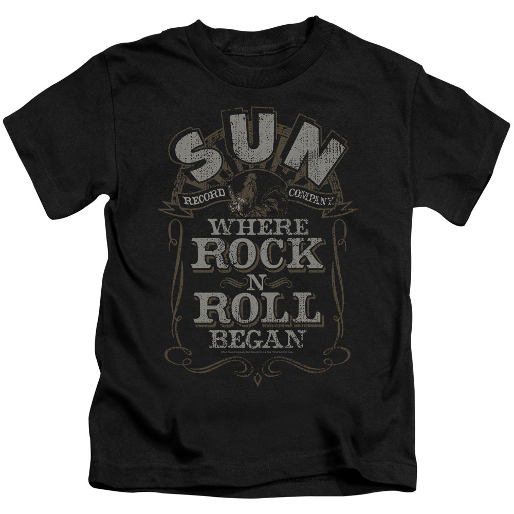 SUN WHERE ROCK BEGAN - S/S JUVENILE 18/1 - BLACK - T-Shirt
