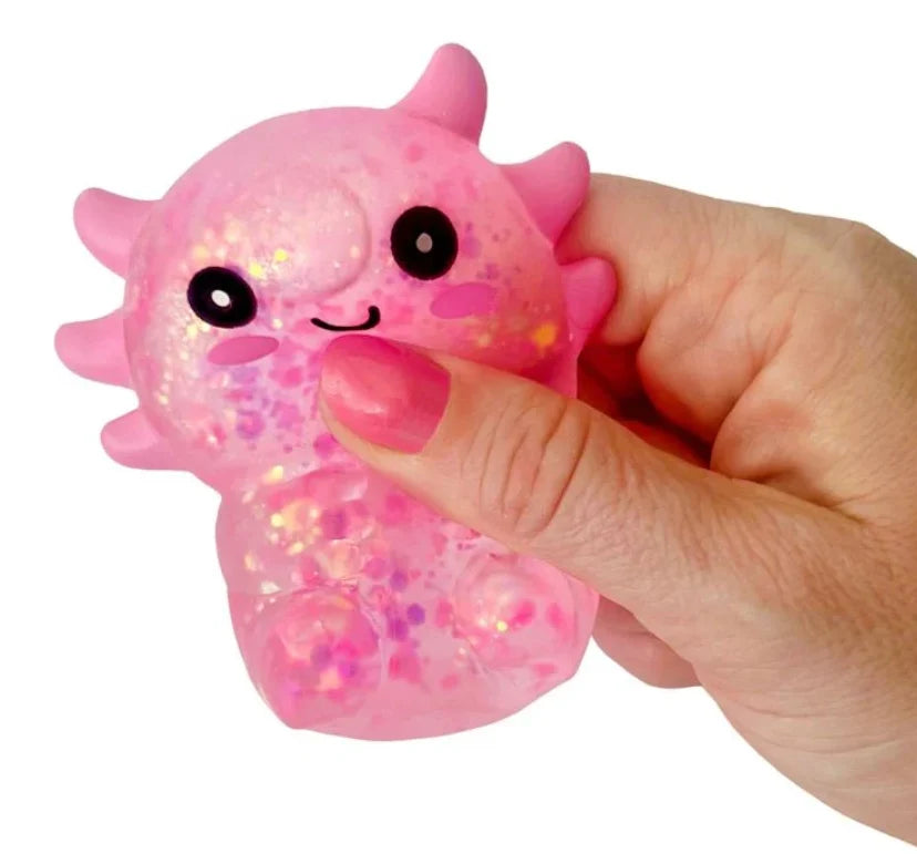 Squishy Axolotl Backpack Buddiez