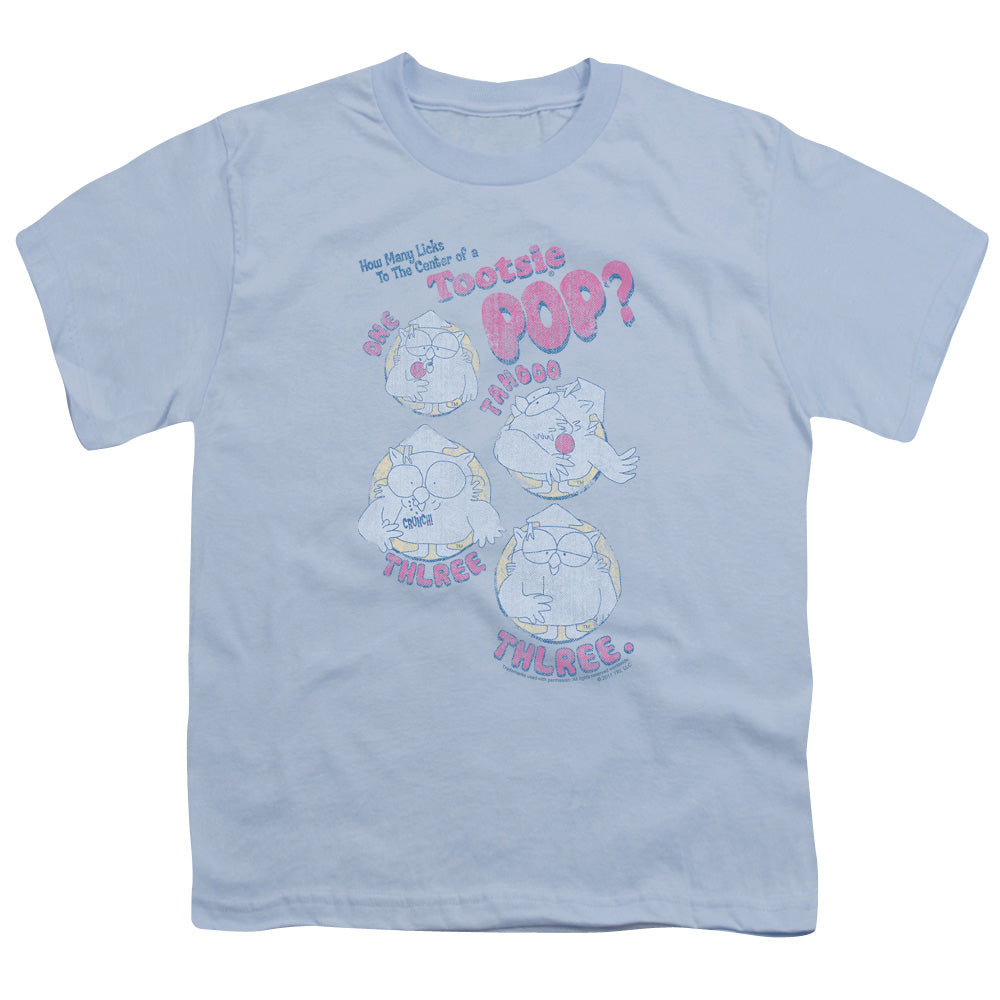 TOOTSIE ROLL THREE - S/S YOUTH 18/1 - LIGHT BLUE T-Shirt