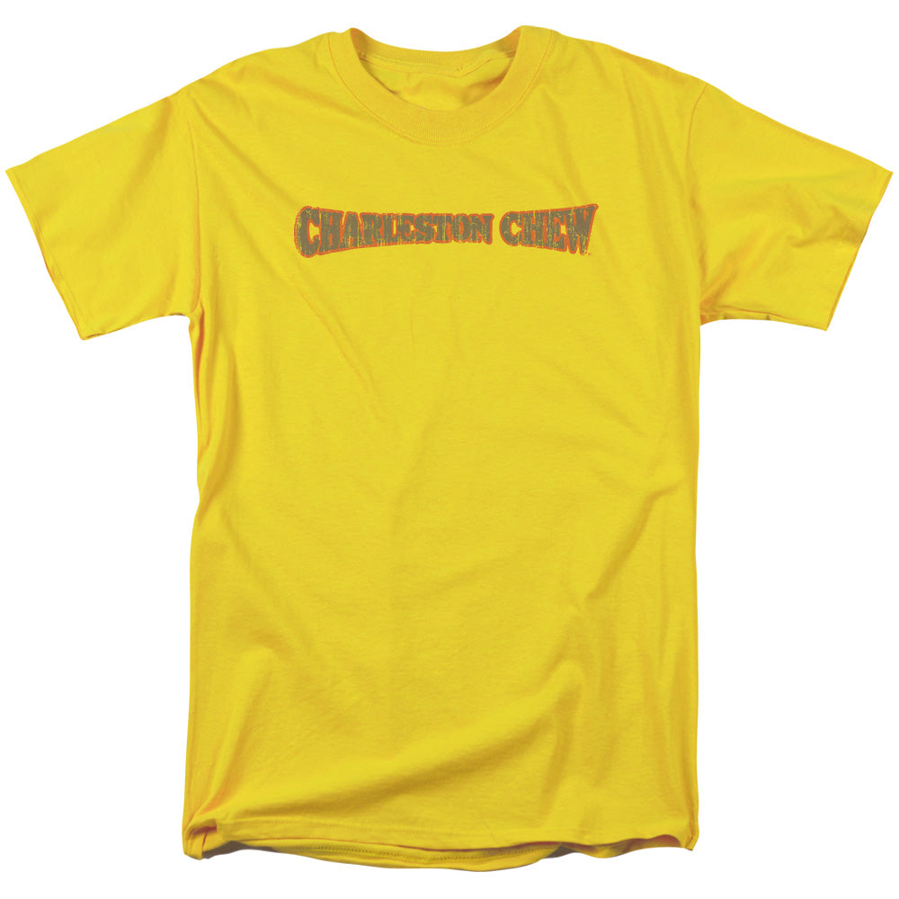 Tootsie Roll - Charleston Chew Logo - Short Sleeve Adult 18/1 - Yellow T-shirt