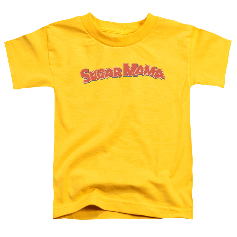 Tootsie Rollong Sleeveugar Mama - S - S Toddler Tee - Yellow T-shirt