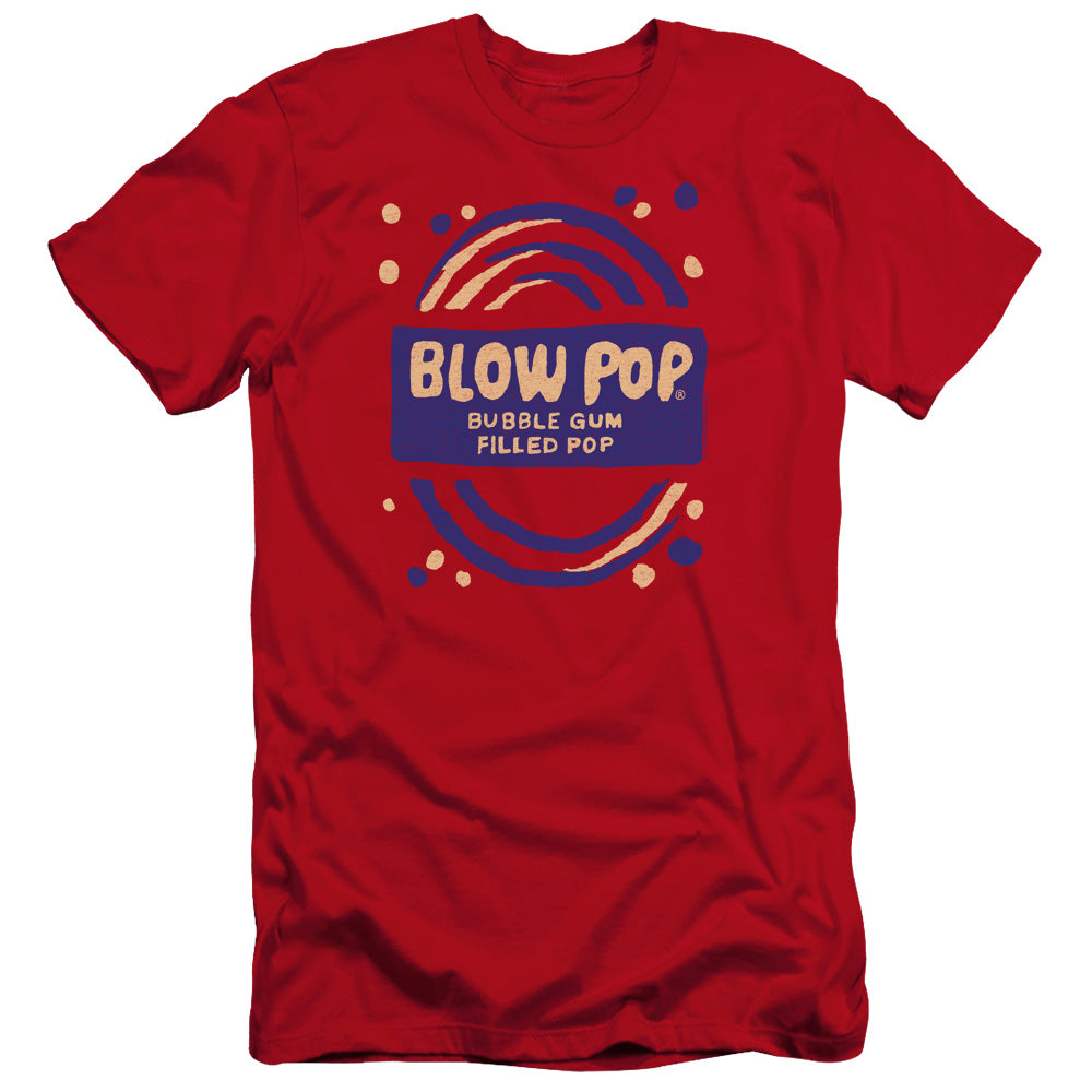 Tootsie Roll - Blow Pop Rough-premuim Canvas Adult Slim Fit 30/1 - Red