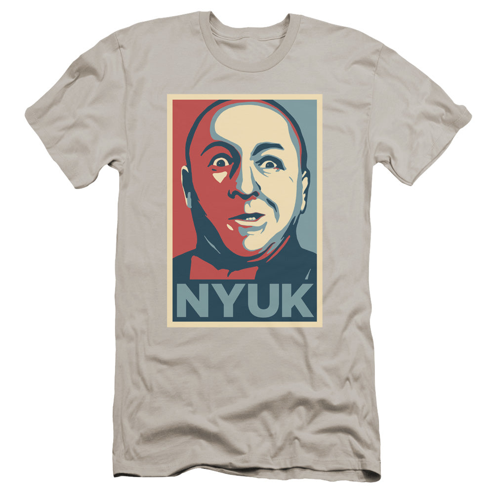 Three Stooges - Nyuk-premuim Canvas Adult Slim Fit 30/1 - Silver