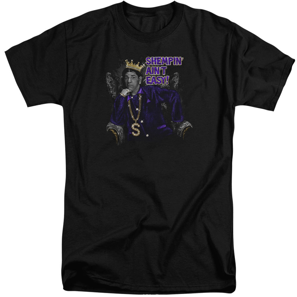 Three Stoogeshort Sleevehempin-s - S Adult Tall - Black T-shirt