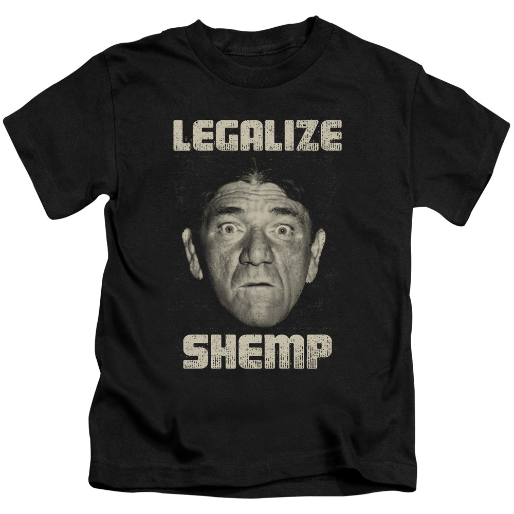 THREE STOOGES LEGALIZE SHEMP - S/S JUVENILE 18/1 - BLACK - T-Shirt