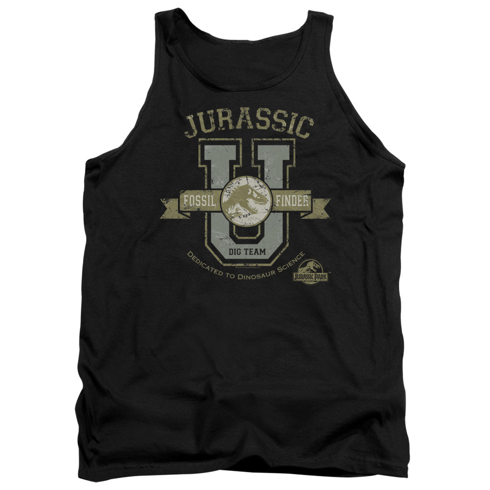 Jurassic Park - Jurassic U - Adult Tank - Black