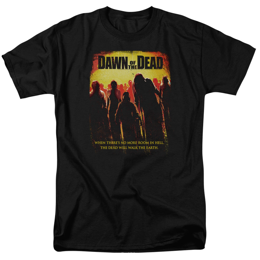 Dawn Of The Dead - Title - Short Sleeve Adult 18/1 - Black T-shirt