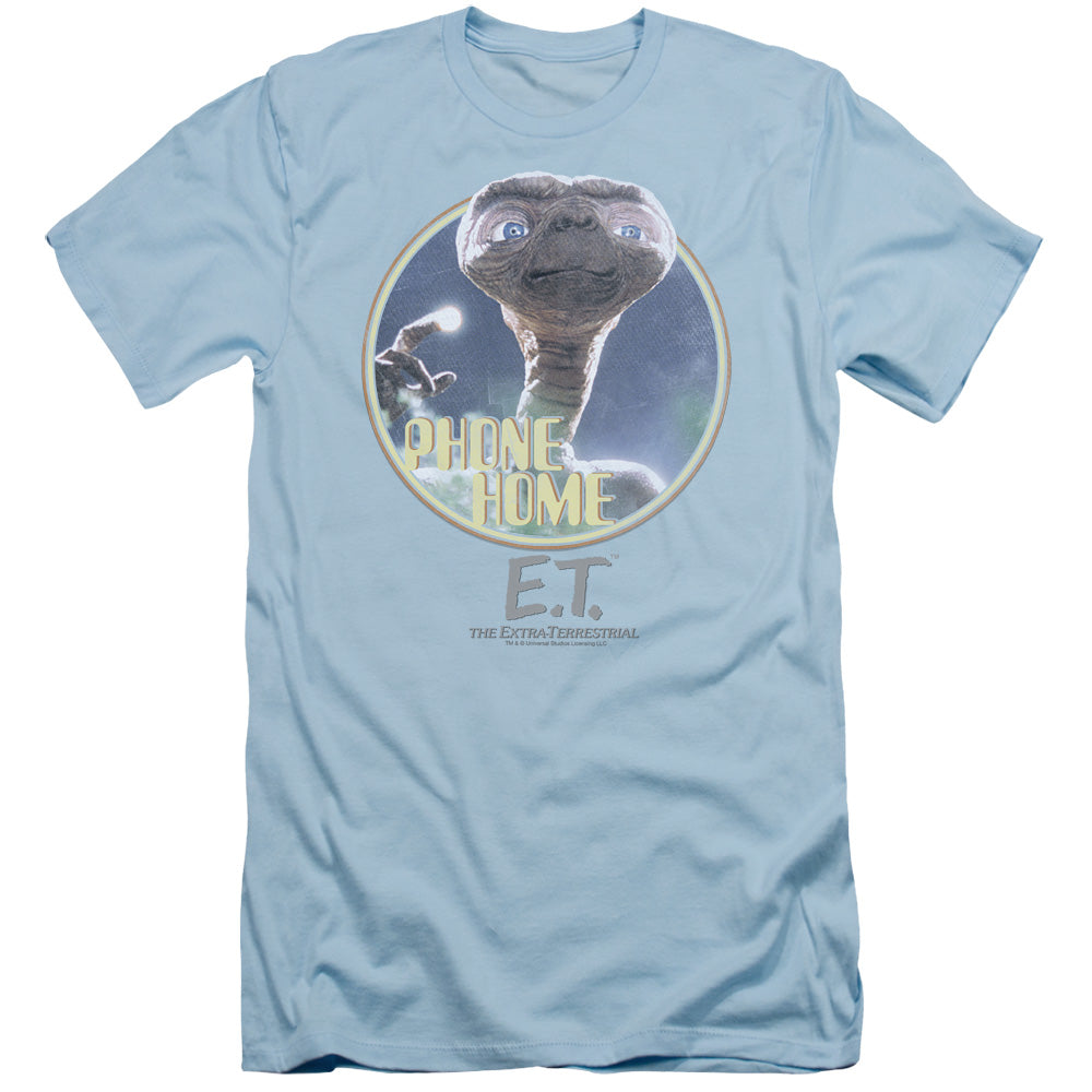 Et - Phone Home - Short Sleeve Adult 30/1 - Light Blue - Sm - Light Blue T-shirt