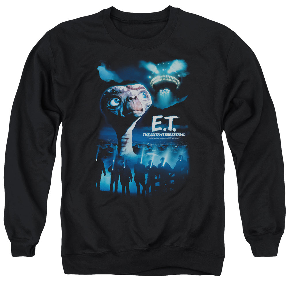 Et - Going Home - Adult Crewneck Sweatshirt - Black
