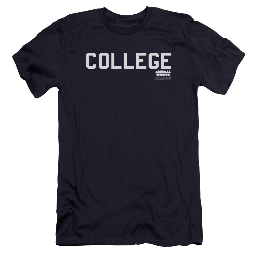 Animal House - College-premuim Canvas Adult Slim Fit 30/1 - Navy