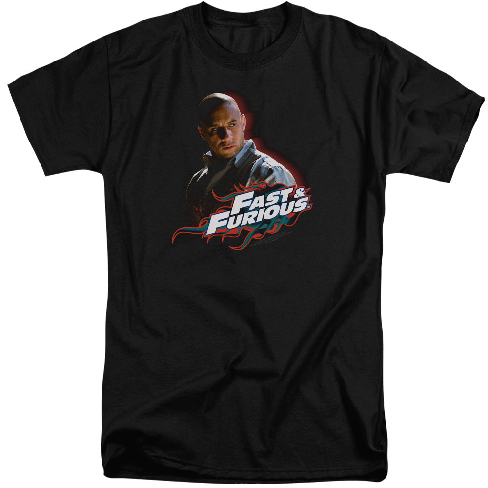 Fast And The Furious - Toretto - Short Sleeve Adult Tall - Black - Xl - Black T-shirt