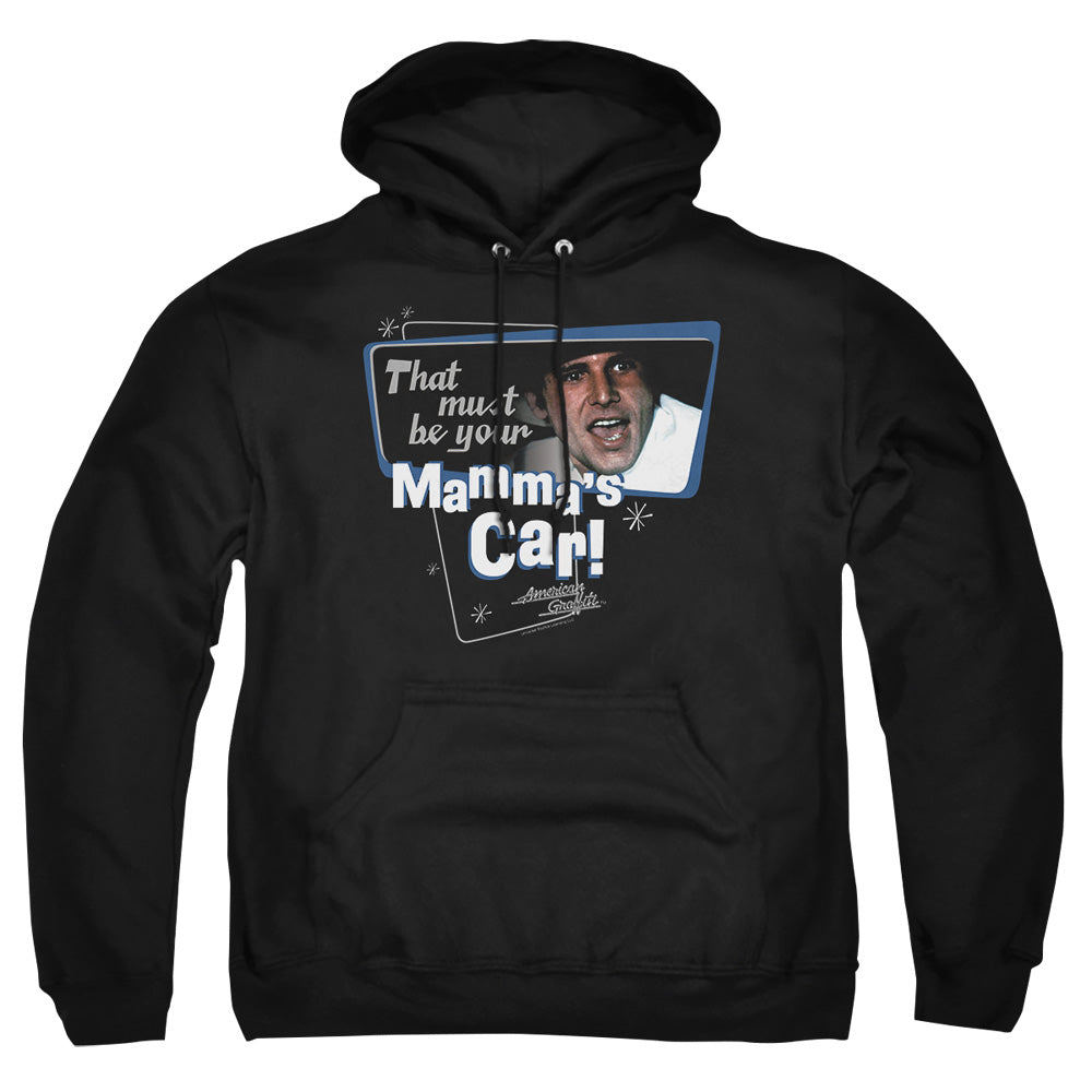 American Grafitti - Mammas Car - Adult Pull-over Hoodie - Black
