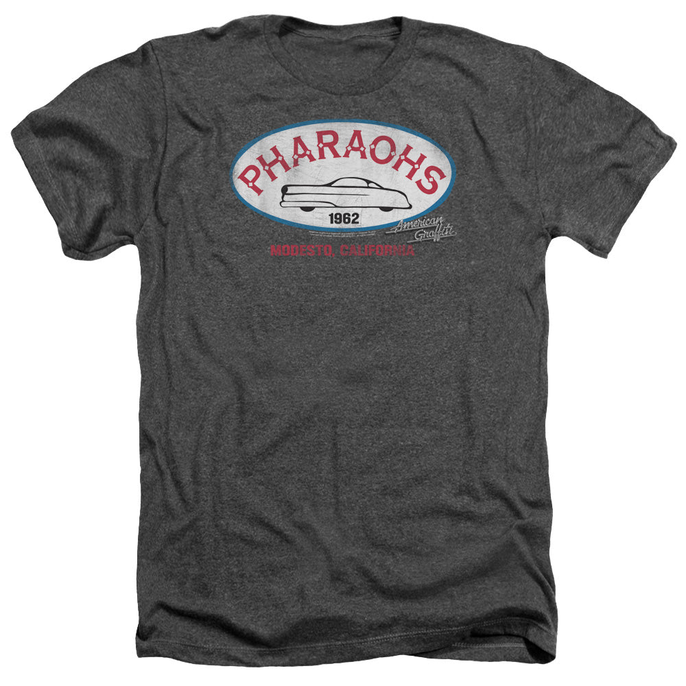 American Graffiti - Pharaohs - Adult Heather - Charcoal - Sm - Charcoal