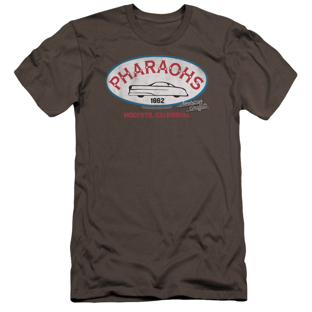 American Graffiti - Pharaohs-premuim Canvas Adult Slim Fit 30/1 - Charcoal