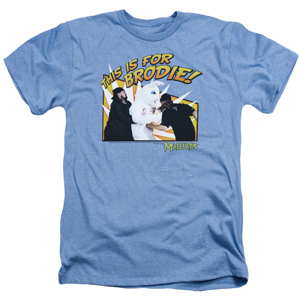 Mallrats - Bunny Beatdown - Adult Heather - Light Blue