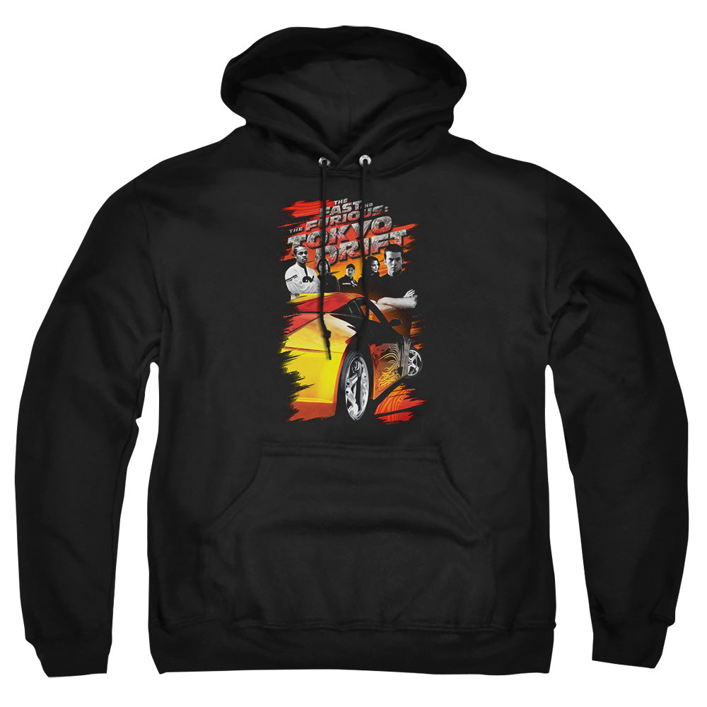 Tokyo Drift - Drifting Crew - Adult Pull-over Hoodie - Black