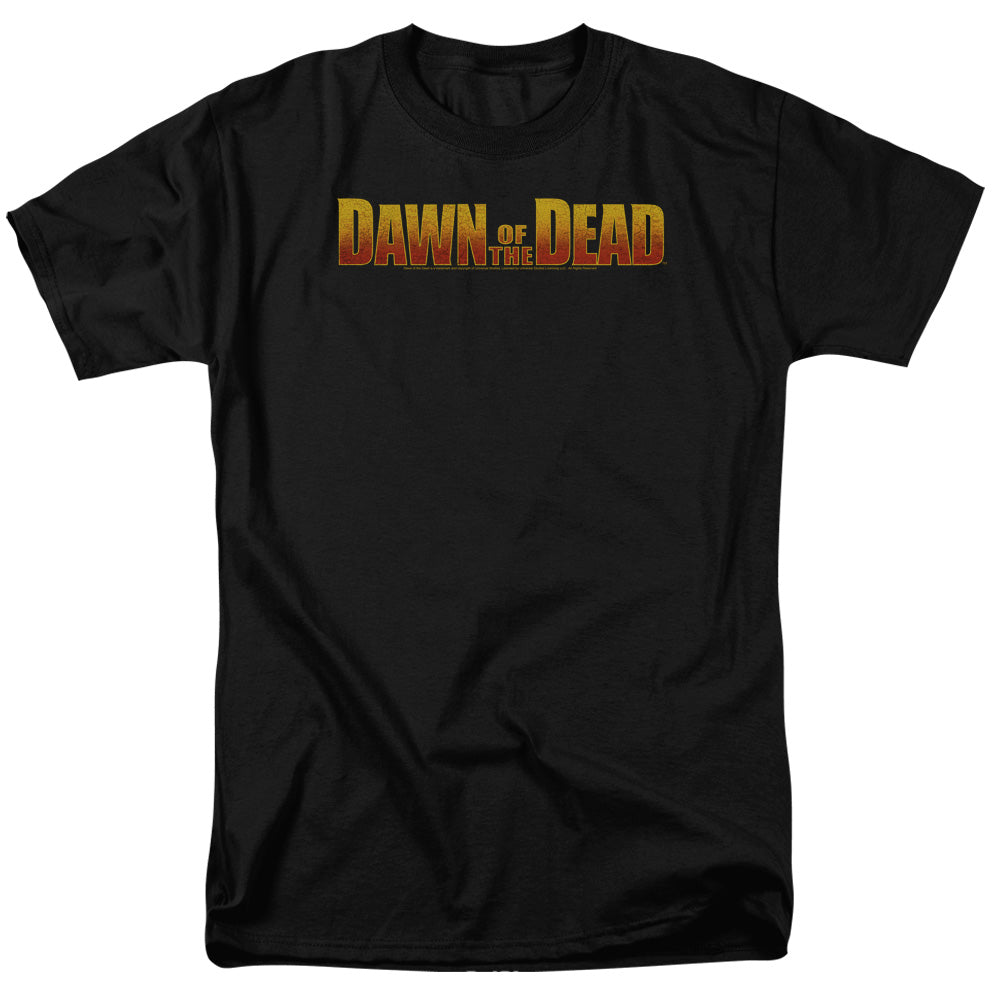 Dawn Of The Dead - Dawn Logo - Short Sleeve Adult 18/1 - Black - Sm - Black T-shirt