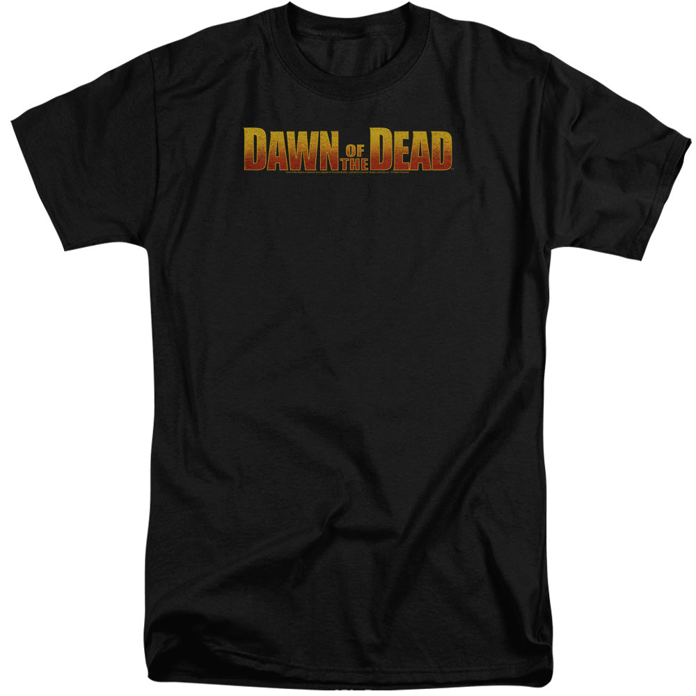 DAWN OF THE DEAD DAWN LOGO - S/S ADULT TALL - BLACK - XL T-Shirt