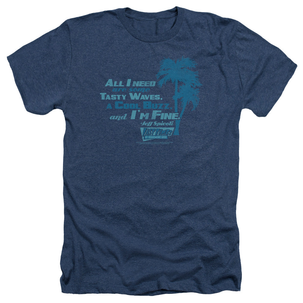 Fast Times Ridgemont High - All I Need - Adult Heather - Navy - Sm - Navy