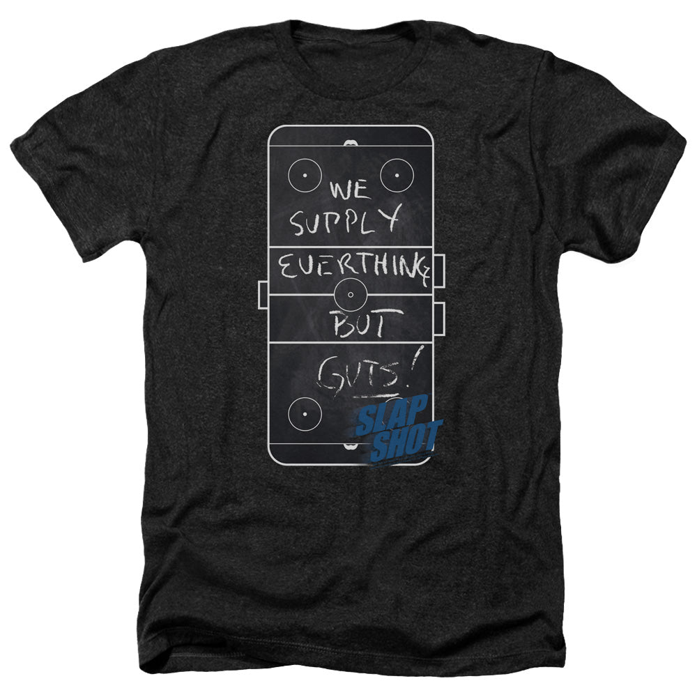 Slap Shot - Chalkboard - Adult Heather-black