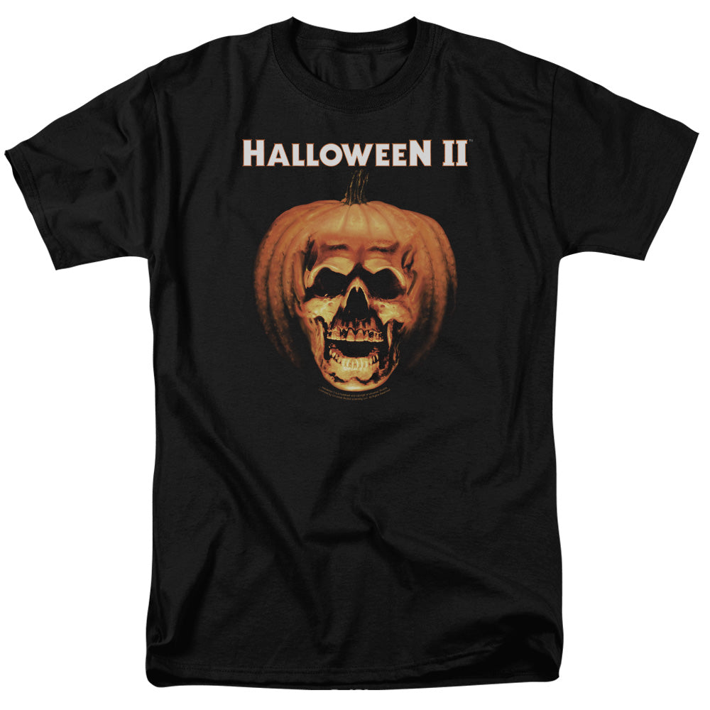 Halloween Ii - Pumpkin Shell - Short Sleeve Adult 18/1 - Black T-shirt
