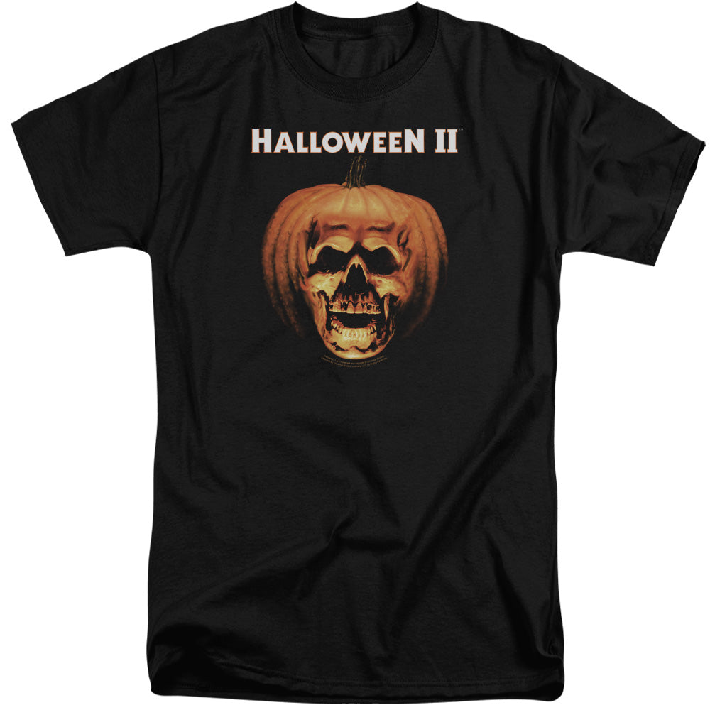 Halloween Ii - Pumpkin Shell - Short Sleeve Adult Tall - Black - Xl - Black T-shirt