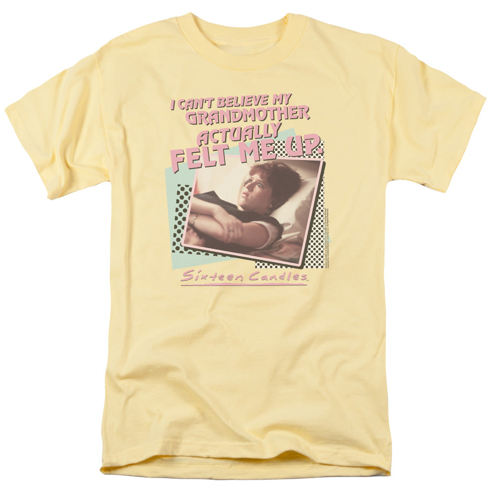 Sixteen Candles - Grandmother - Short Sleeve Adult 18/1 - Banana T-shirt