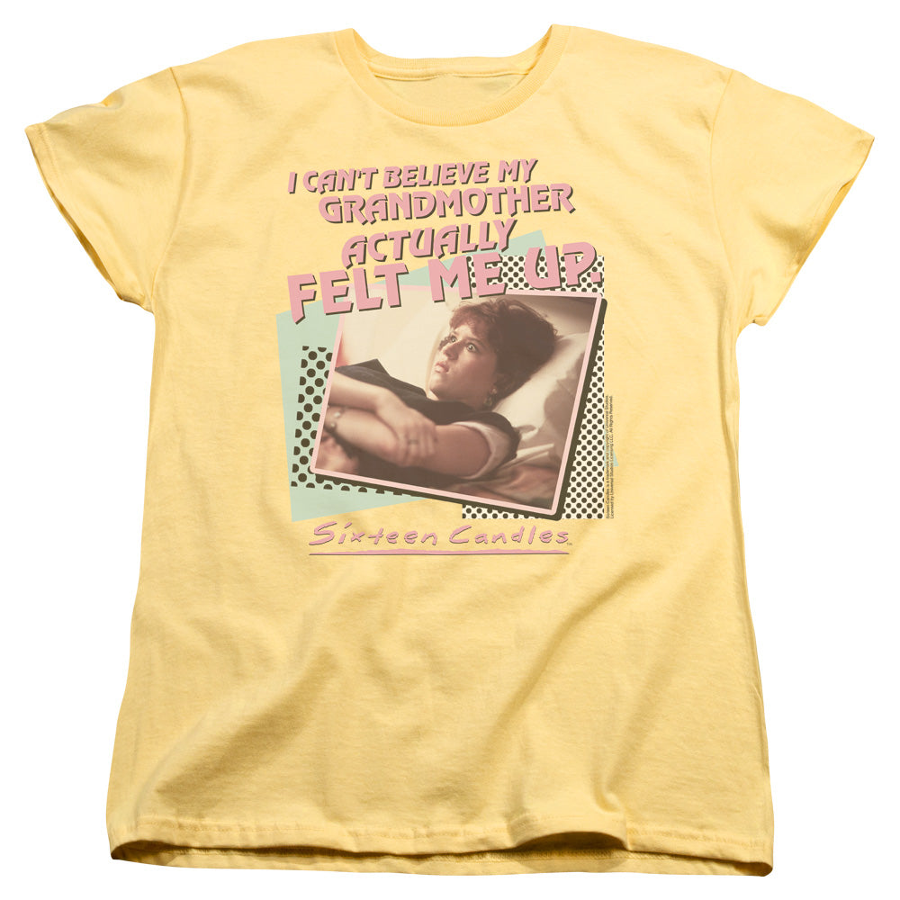 Sixteen Candles - Grandmother - Short Sleeve Womens Tee - Banana T-shirt