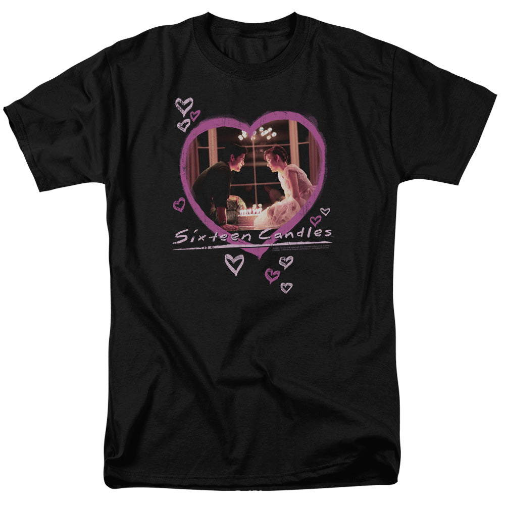 Sixteen Candles - Candles - Short Sleeve Adult 18/1 - Black T-shirt