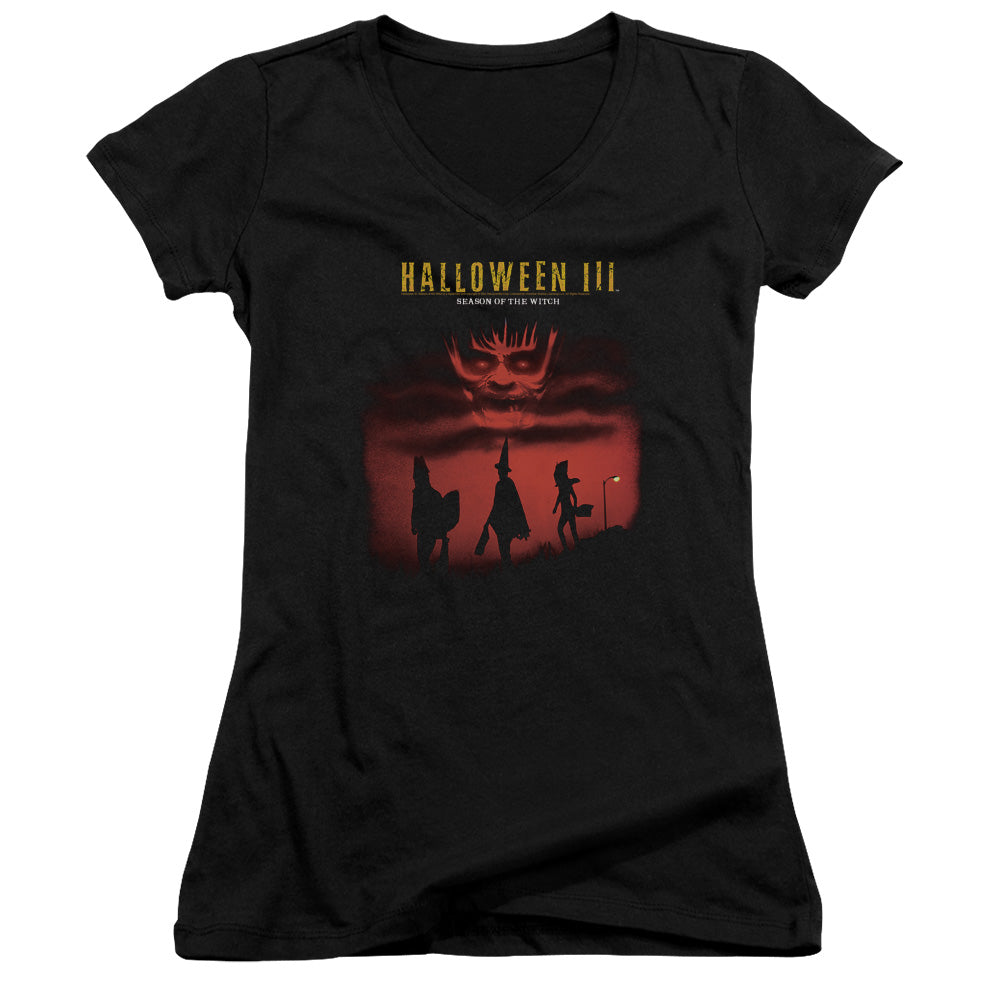 Halloween Iii - Season Of The Witch - Junior V-neck - Black