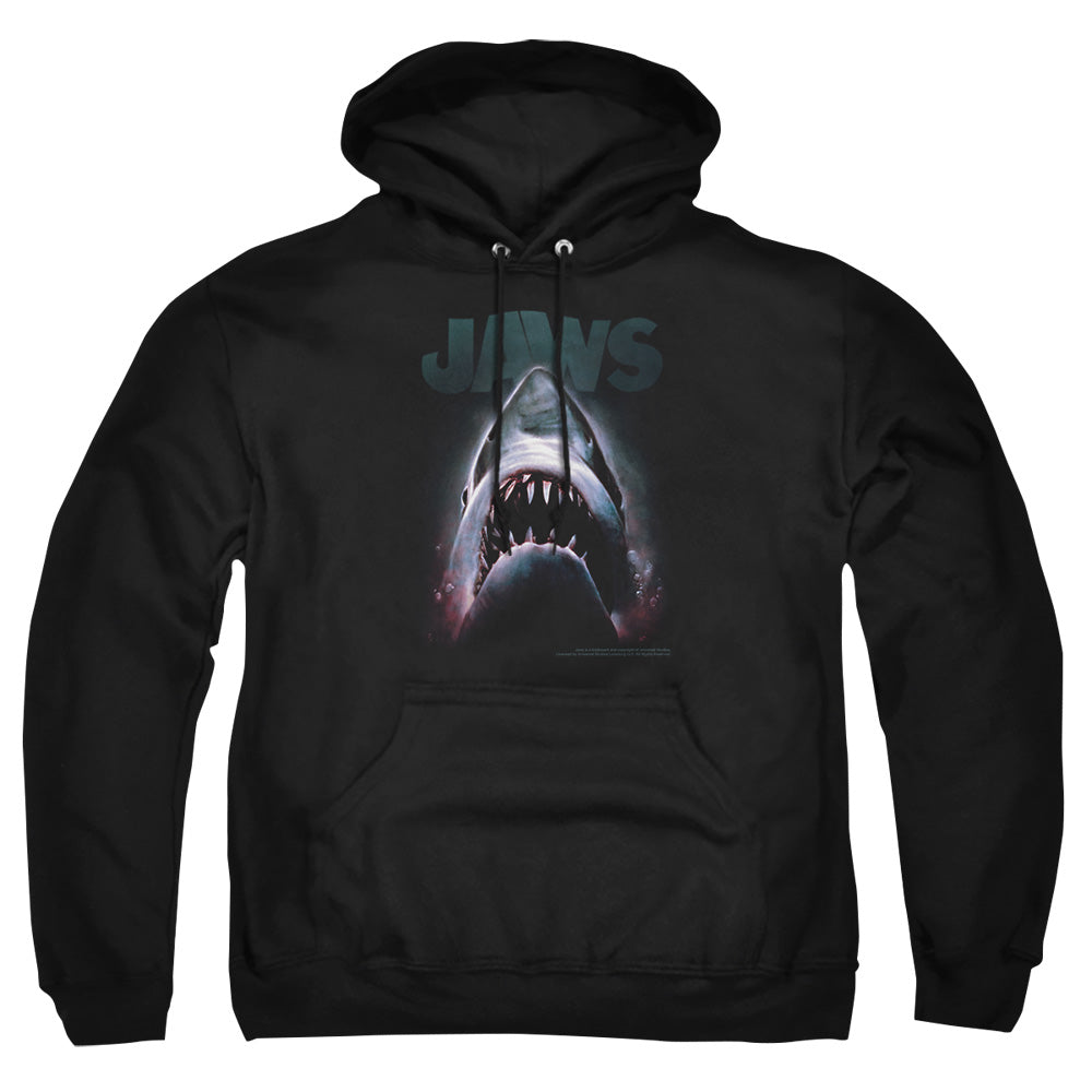 Jaws - Terror In The Deep - Adult Pull-over Hoodie - Black