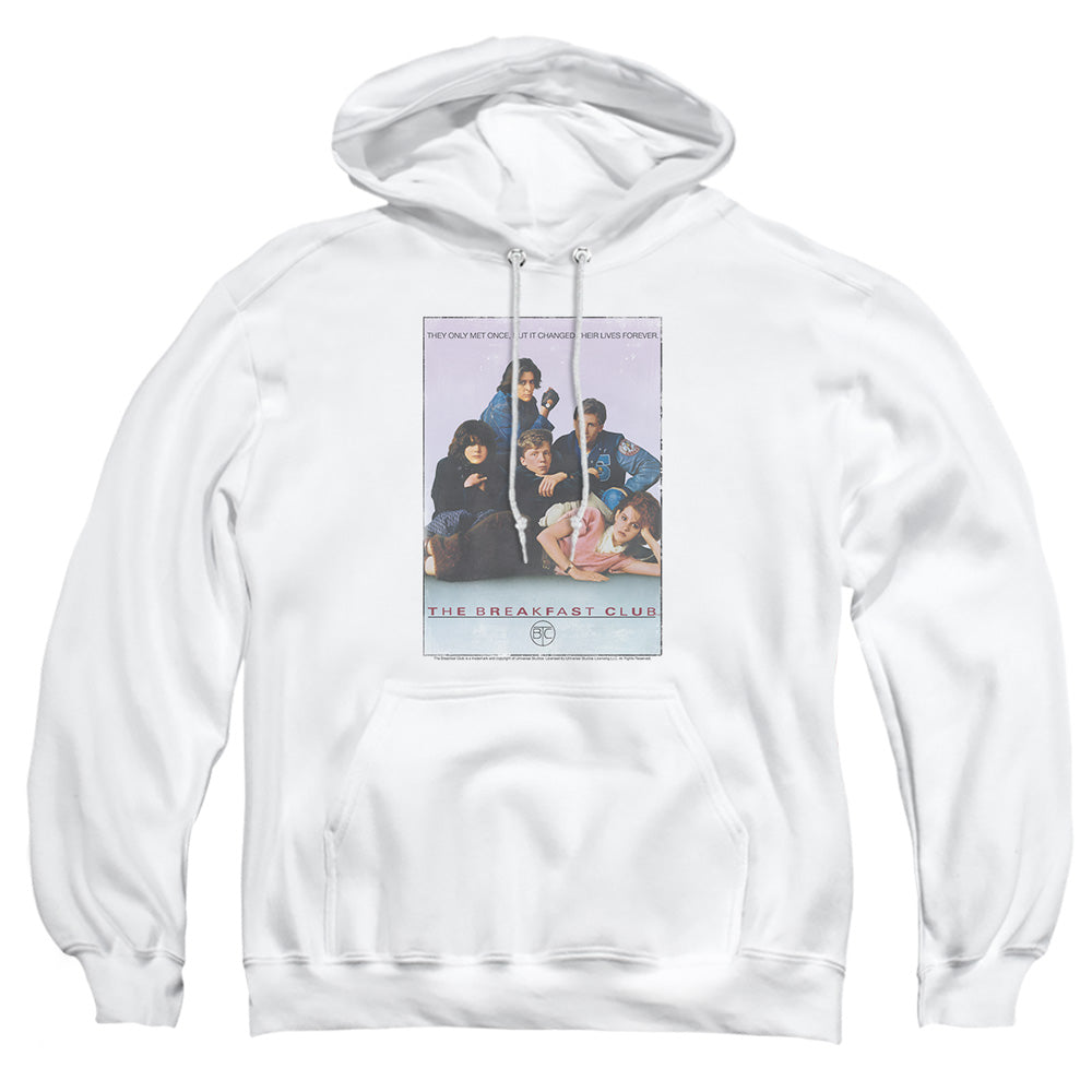 Breakfast Club - Bc Poster - Adult Pull-over Hoodie - White