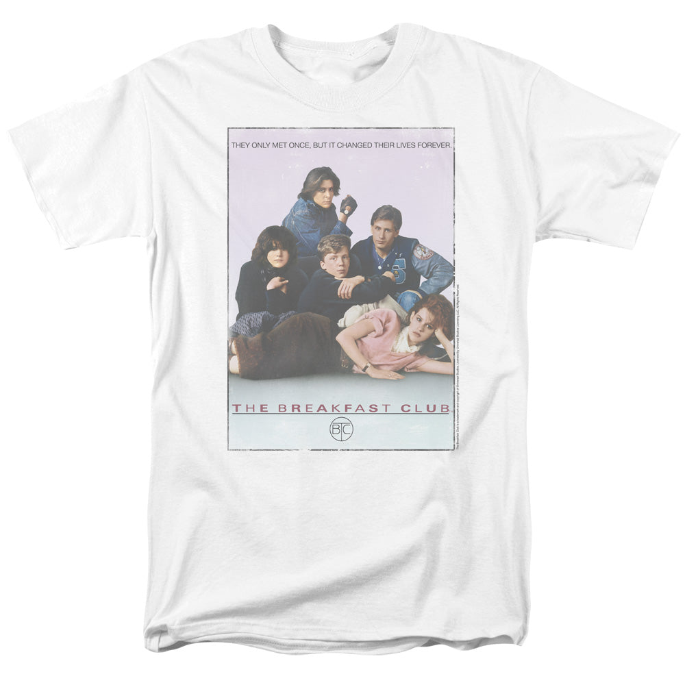 Breakfast Club - Bc Poster - Short Sleeve Adult 18/1 - White T-shirt