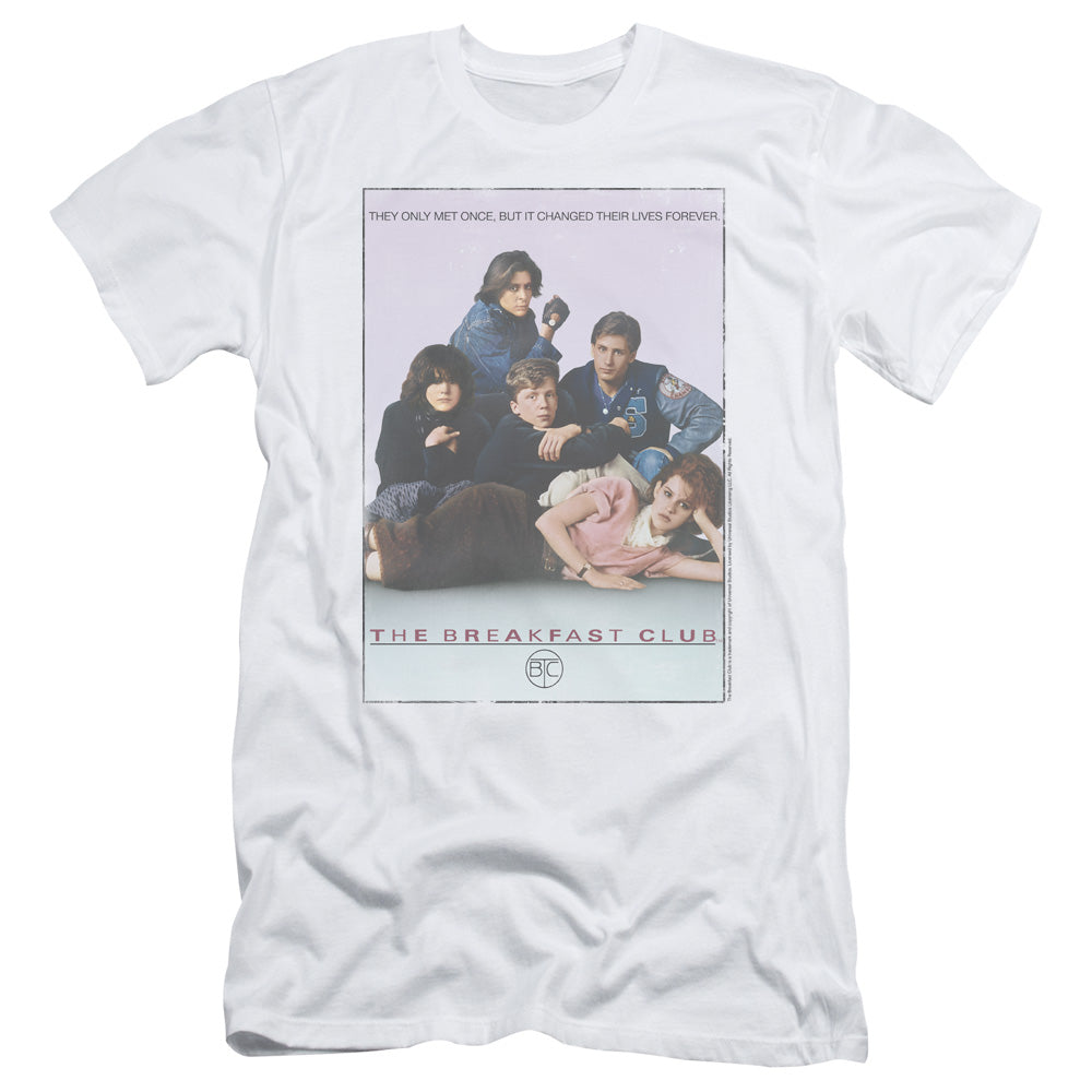 Breakfast Club - Bc Poster - Short Sleeve Adult 30/1 - White - Md - White T-shirt