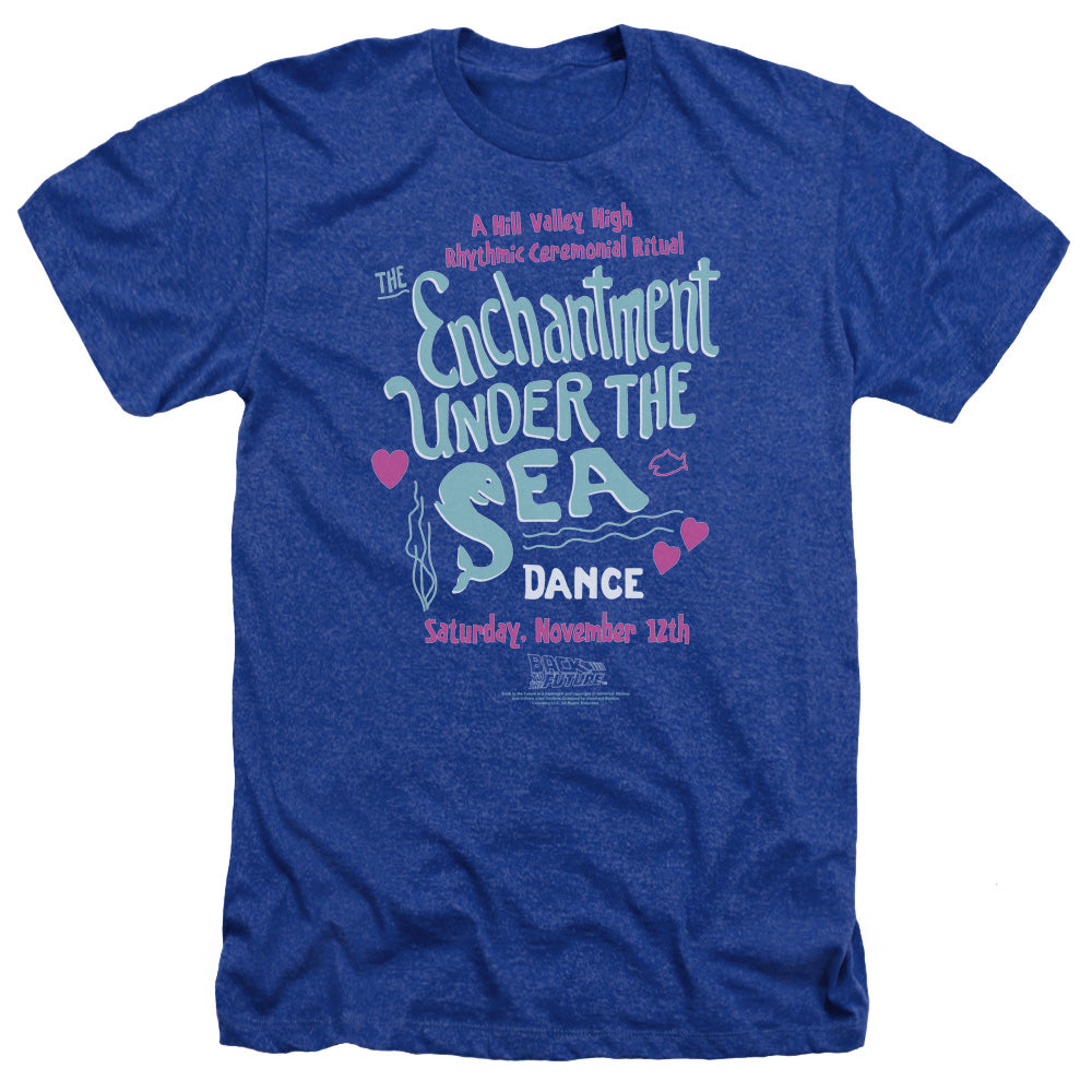 Back To The Future - Under The Sea - Adult Heather - Royal Blue - Sm - Royal Blue
